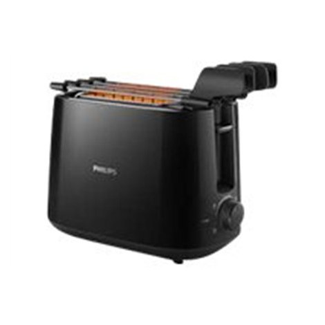 Philips | HD2583/90 | Daily Collection Toaster | Number of slots 2 | Housing material Plastic | Black - 2